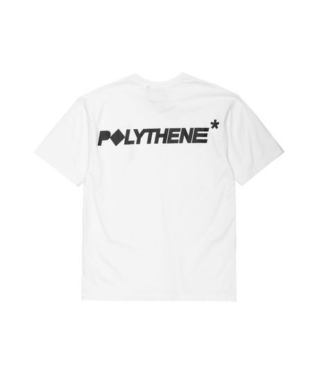Polythene Optics SS01 Logo T-Shirt White/Black