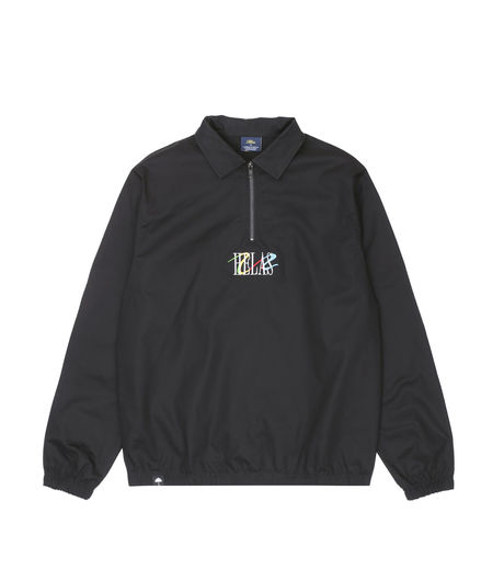 Hélas Wavy Quarter Zip Black