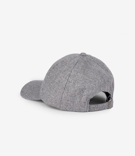 Armor-Lux Logo Embroidered Cap Grey
