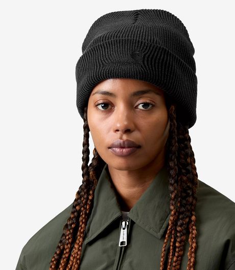 Carhartt WIP Lambert Beanie Black Moon Wash