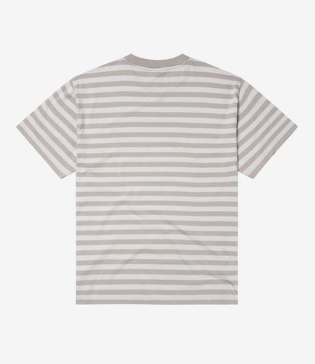 No Problemo Striped SS Tee Grey
