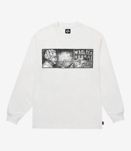 The Trilogy Tapes Atomgewichte Longsleeve White