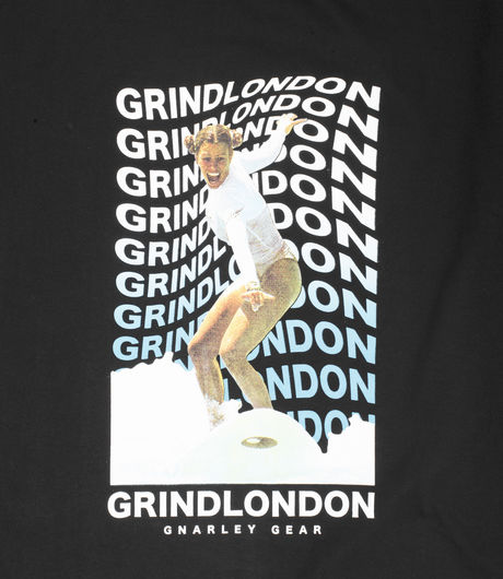 Grind London Gnarley Gear T-Shirt Black
