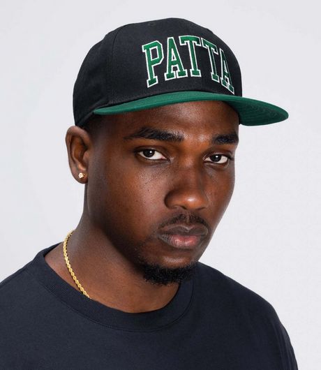 Patta Arc Logo Snapback Cap Black