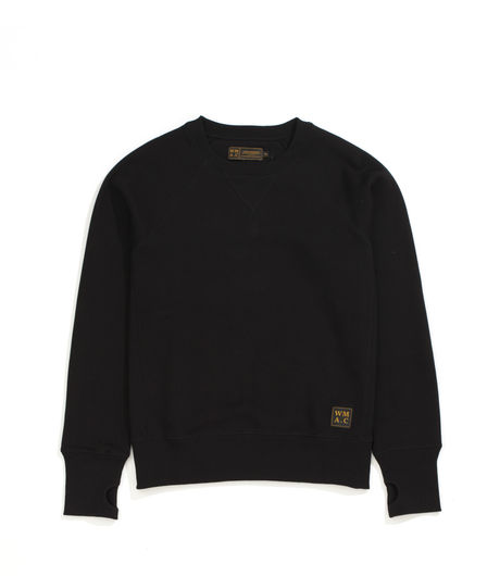 WM.A.C. Crew Neck Sweat Black