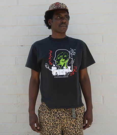 Brain Dead Alien Tractor T-Shirt Black