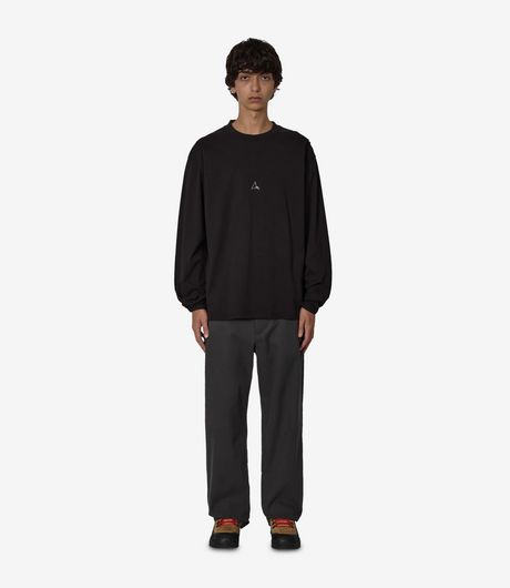 ROA Logo Organic Long Sleeve Black