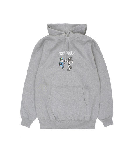 Polar Skate Co FTP Hoodie Heather Grey