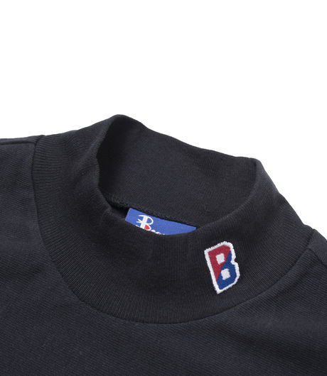 Champion x Beams Roll Neck Black