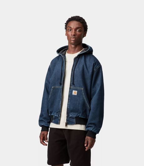 Carhartt WIP OG Active Jacket Maitland Denim Blue Stone Washed