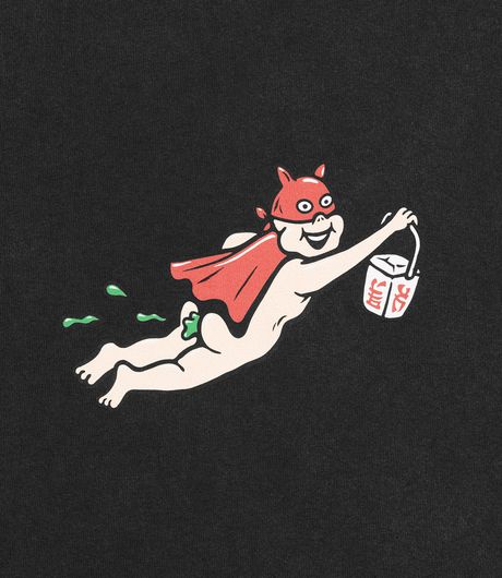 Polar Skate Co Take Away Tee Silver Black