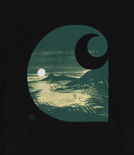 Carhartt WIP S/S Gulf C T-Shirt Black