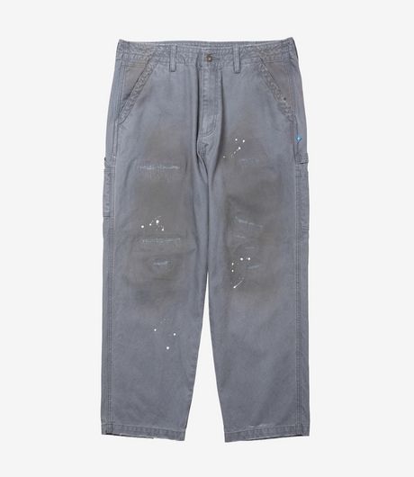 Liberaiders Repaired Canvas Work Pants Charcoal