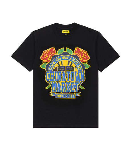 Chinatown Market Rose Garden Tee Black