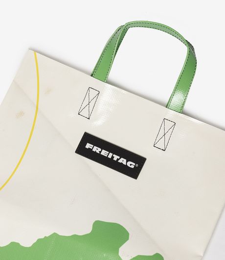 Freitag F52 Miami Vice Shopper Cream/Green