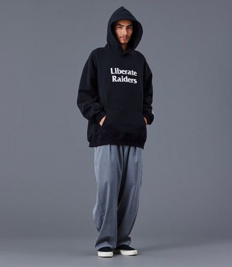 Liberaiders LR Embroidery Hoodie Black