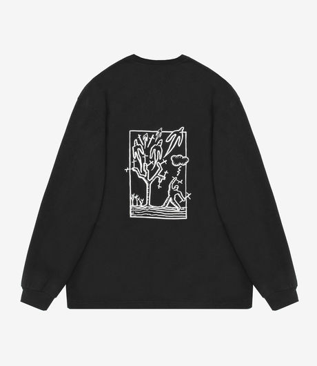 Polar Skate Co Heaven Longsleeve Black