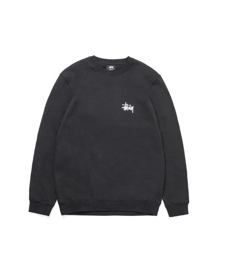 Stussy Basic Stussy Crew Black FA17