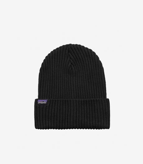 Patagonia Fisherman's Rolled Beanie Black