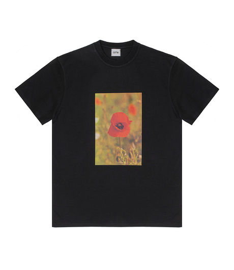 Arte Antwerp Tomi Photo T-Shirt Black