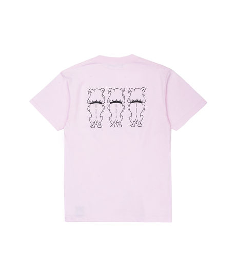 Junior Executive Dogs Tee Pink