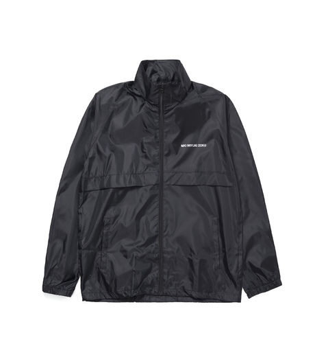 MKI Miyuki-Zoku Logo Windbreaker Black