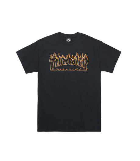 Thrasher Richert Logo T-Shirt Black