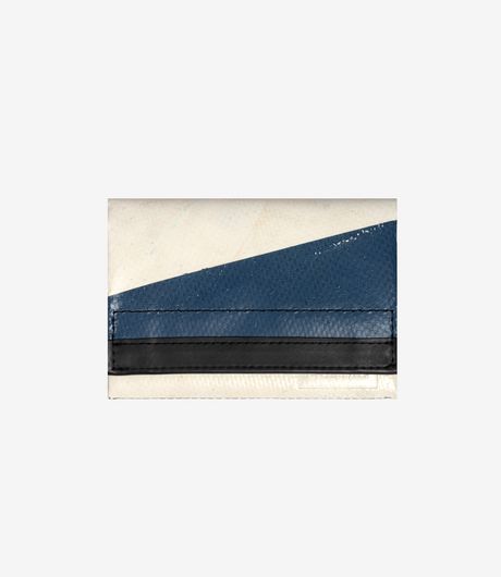Freitag F51 Dallas Medium Wallet White/Navy
