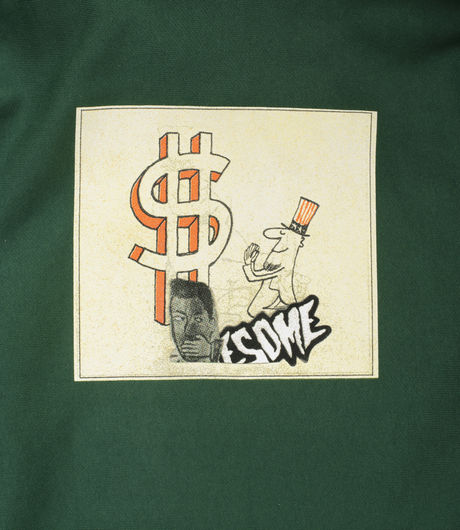 Fucking Awesome Hush Money Hoodie Hunter Green