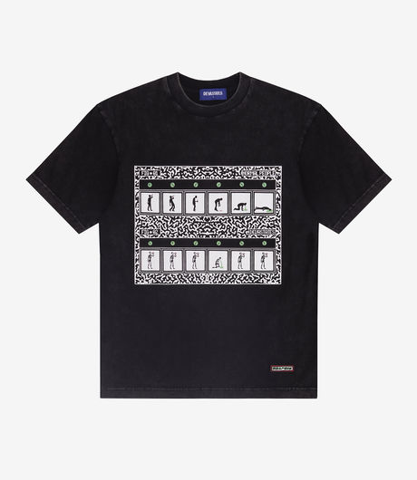 Devá States Ritual T-Shirt Washed Black