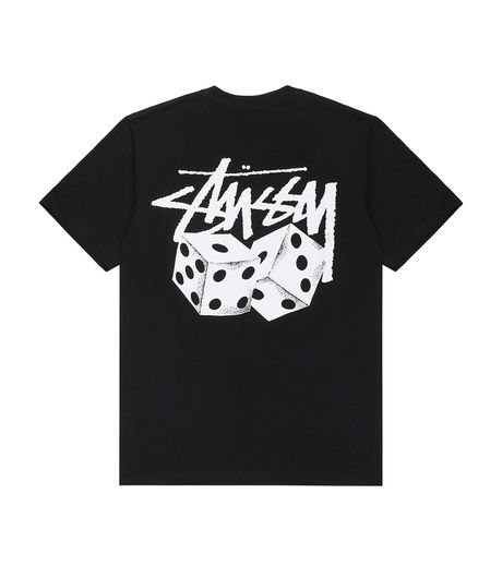 Stussy Pair Of Dice Tee Black