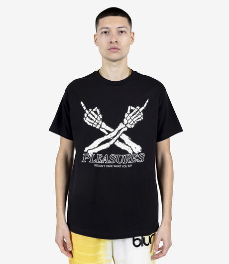 Pleasures Don't Care T-Shirt Black