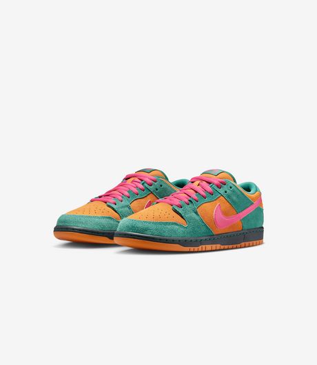Nike SB Dunk Low Pro Green Noise/Light Curry/Watermelon