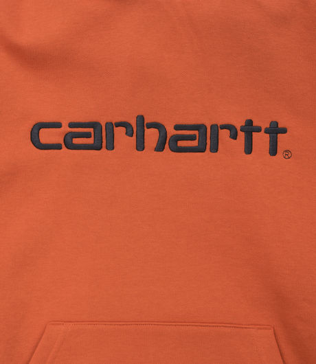 Carhartt Hooded Carhartt Sweat Persimmon/Black