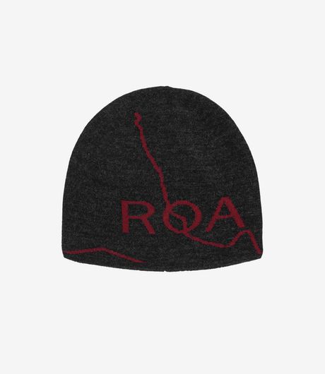 ROA Logo Wool Beanie Anthracite