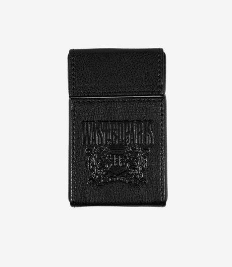 Wasted Paris Crest Cigarette Case Black