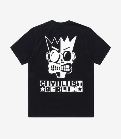 Civilist Monochrome Tee Black