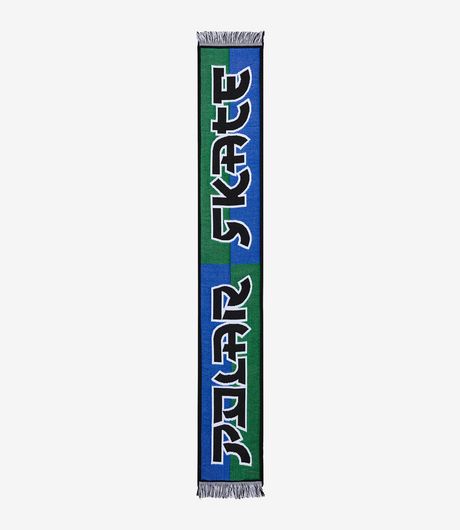 Polar Skate Co Squares Football Scarf Blue/Green
