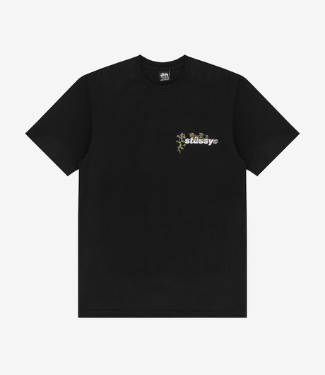Stussy Bokay Pig. Dyed Tee Black