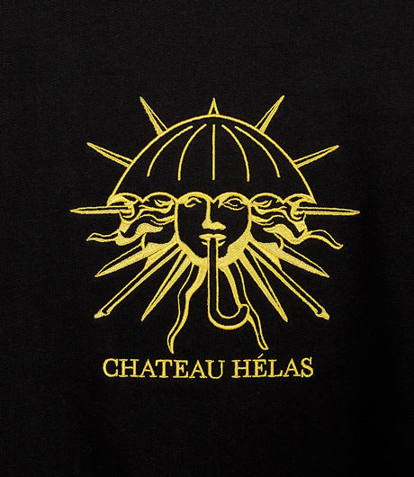 Hélas Chateau Crewneck Black