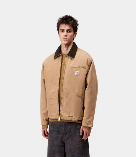 Carhartt WIP Detroit Jacket Dearborn Canvas Hamilton Brown/Hamilton Brown Stone Canvas