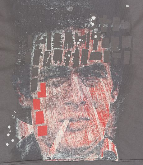 MISBHV Ray Johnson James Dean T-Shirt Washed Grey