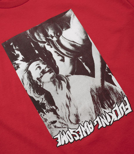 Fucking Awesome Le Coer Tee Red