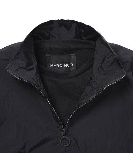 M+RC Noir Rip Off Mid-Zipper Sweater Black