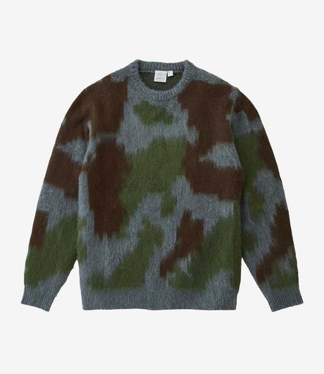 Gramicci Mohair Sweater Jungle Digi Camo