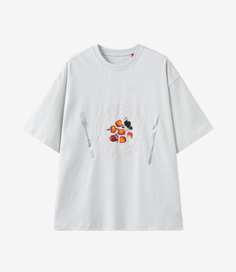 SSSTUFFF The Last Supper Tee Grey