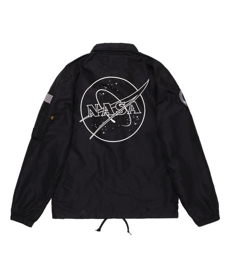 Alpha Industries NASA Coach Jacket Black