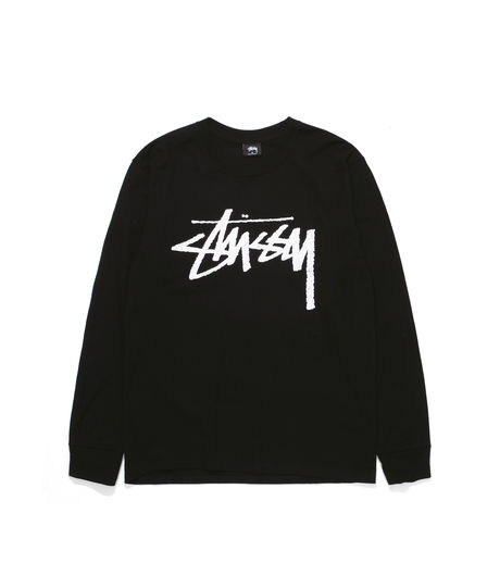 Stussy Stock LS Tee Black