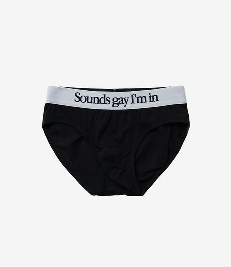 Carne Bollente No Turning Back Underwear Black