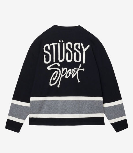 Stussy Hockey Sweater Black